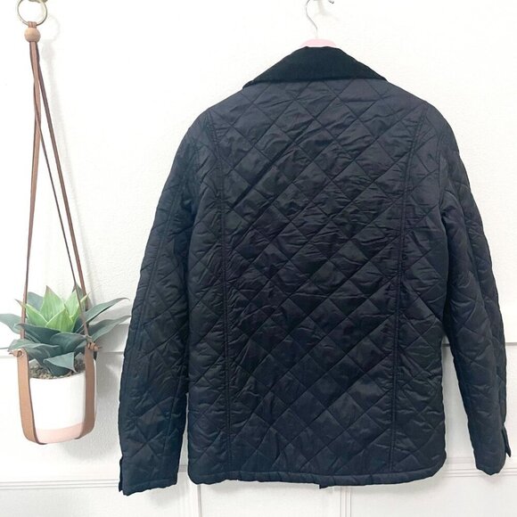 Joseph A Bank Tailored Fit Black Quilted Lightweight Barn Jacket Size M - Picture 5 of 5
